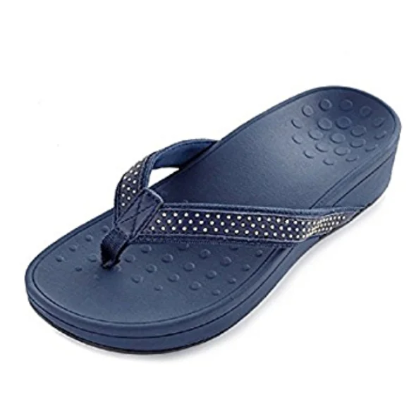 Vionic Pacific Kehoe Thong Wedge Sandals - Picture 1 of 1